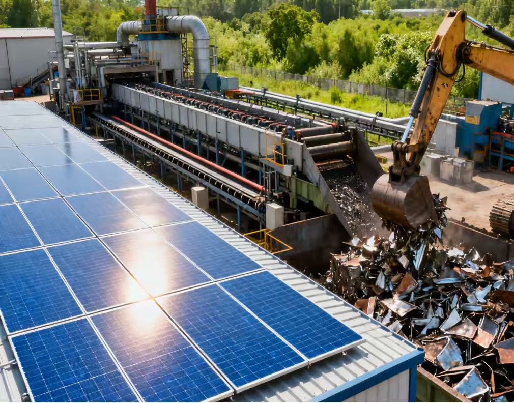 上海绿色制造展｜太原制造业绿色转型技术突破：光伏发电与废料回收技术构建零碳工厂新范式