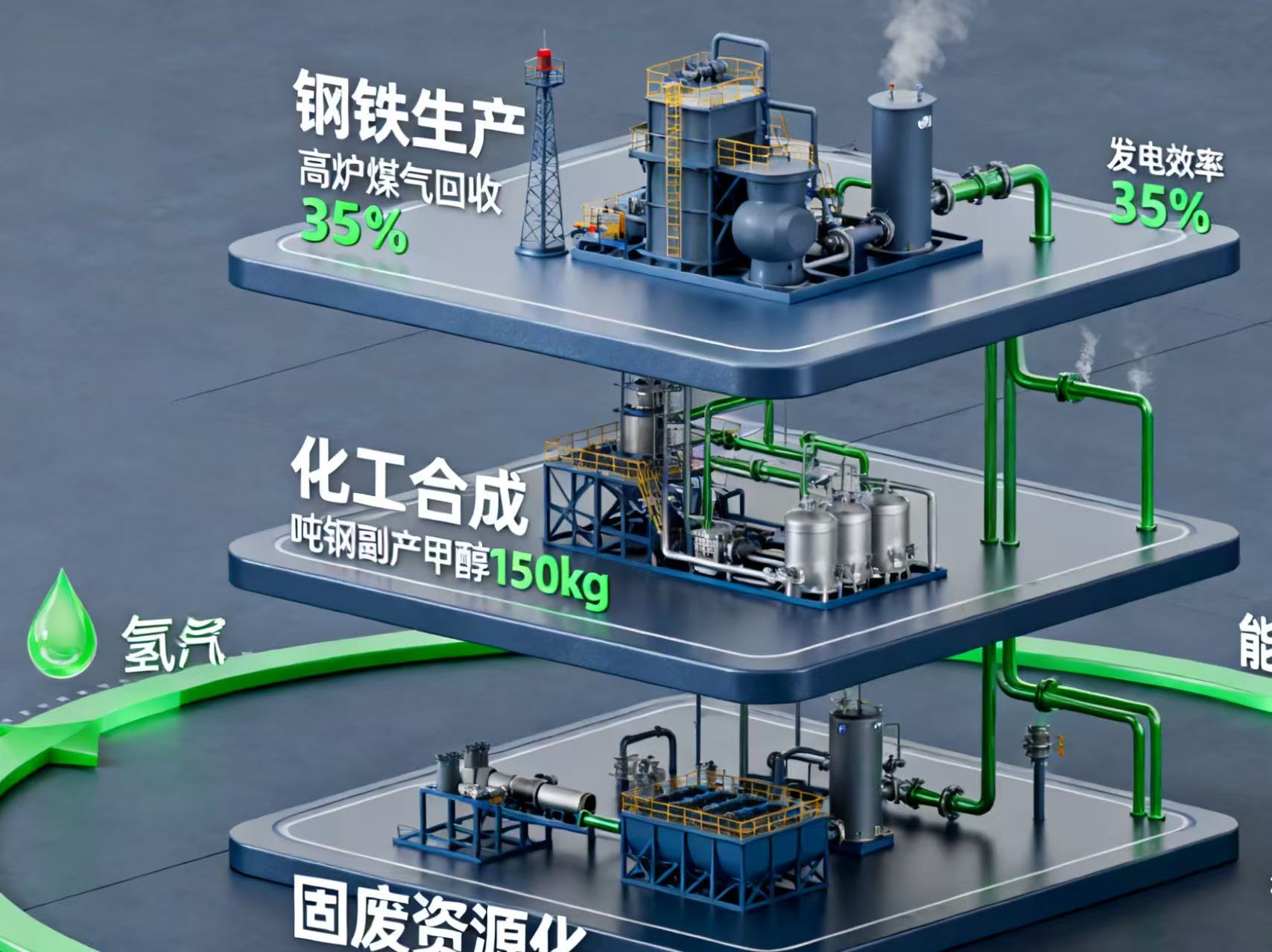 上海绿色制造展｜绿色制造技术体系构建：从粉末冶金到钢化联产的产业生态革命