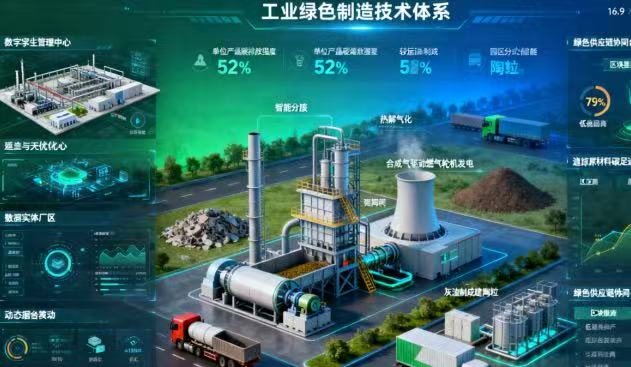 上海绿色制造展｜工业绿色制造技术体系突破：从数字孪生到循环工艺的可持续发展路径