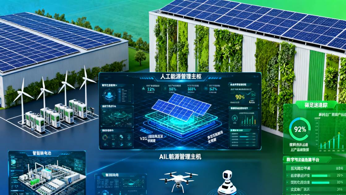 上海绿色制造展｜零碳园区智慧化转型：AI驱动与多能协同系统破解工业降碳难题