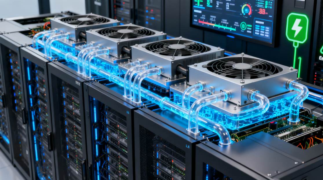 上海节能技术展｜液冷数据中心技术实现突破：新型冷却系统与余热回收推动算力产业零碳转型