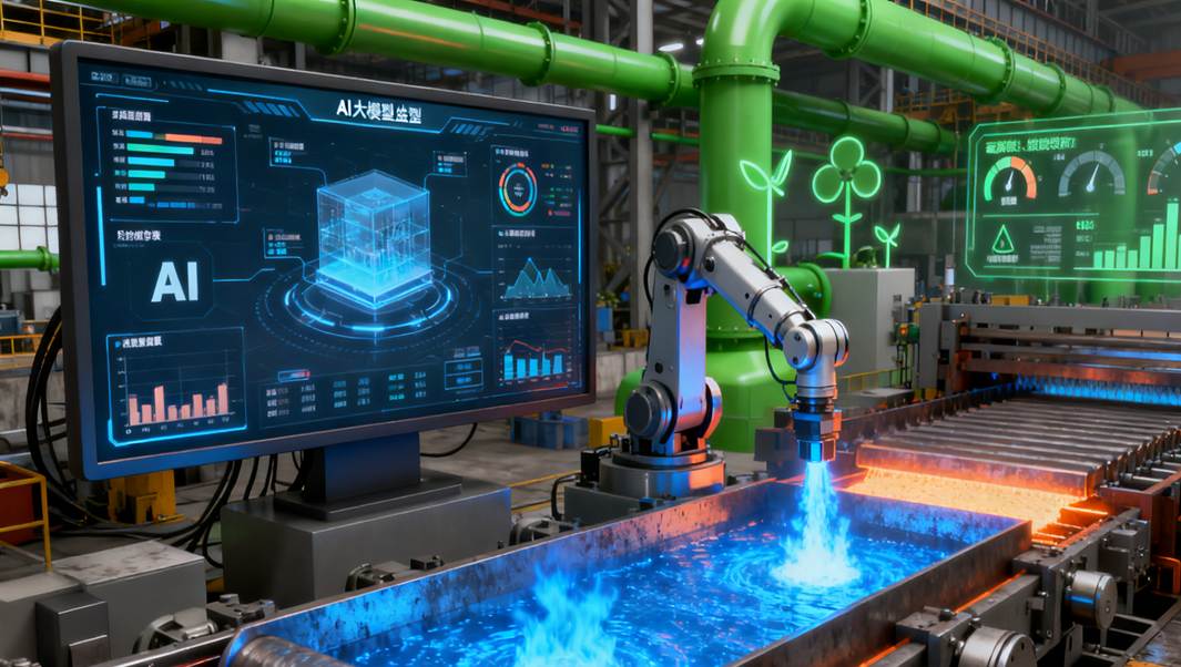 上海绿色制造展｜智能制造技术新突破：AI大模型与热镀锌工艺革新推动钢铁工业零碳转型
